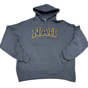 Champions Eco Fleece Northern Arizona University Gary Pullover Hoodie Top Size L